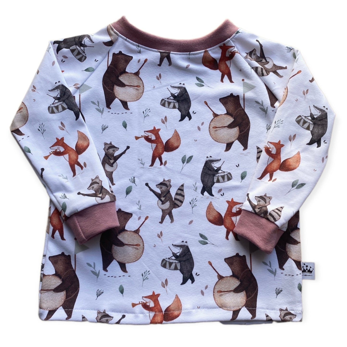 Kinder Pullover Waldtiere