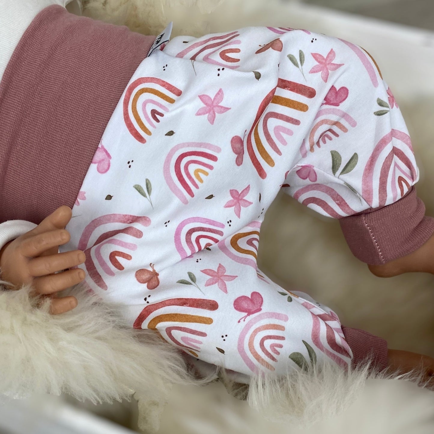Baby Set Rose Rainbow