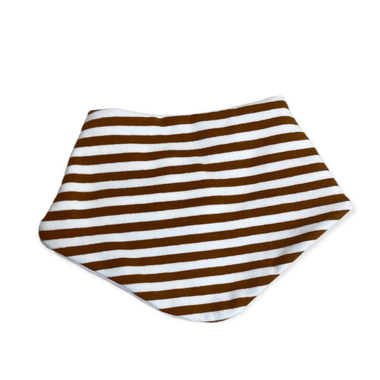 baby Halstuch braun streifen
