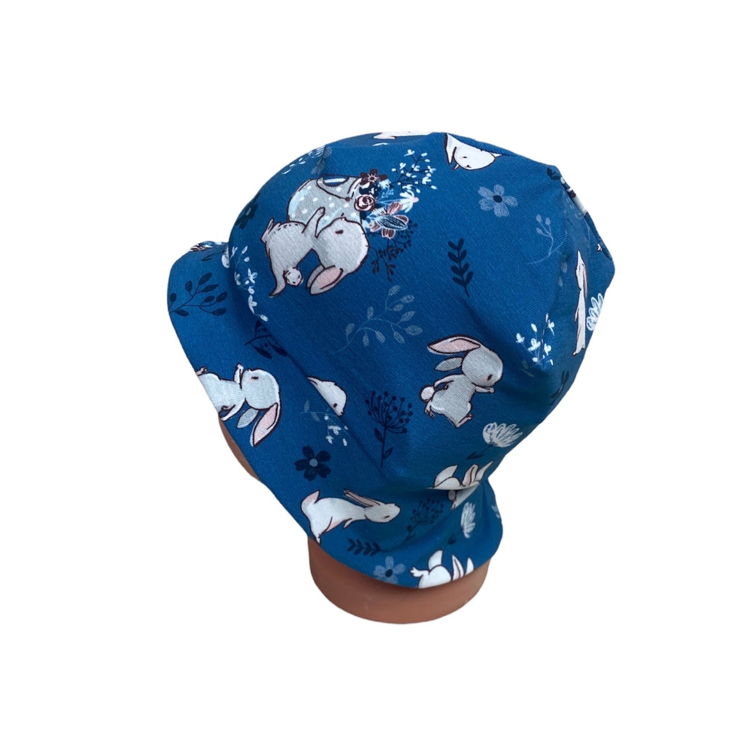 kinder Sonnenhut blau hase