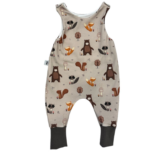 Baby Strampler Waldtiere