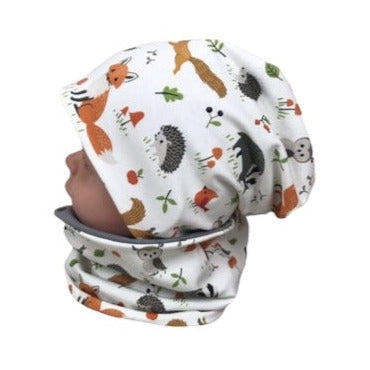 kindermütze Waldtiere
