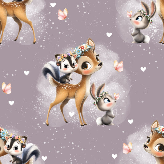 BIO Jersey Rehfreunde lila 0.5 m