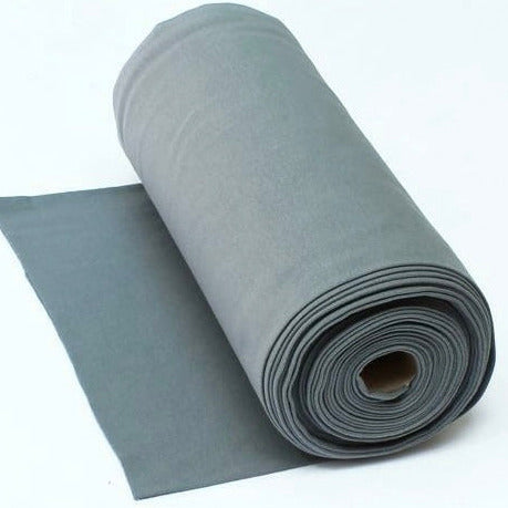 Bündchenstoff grau