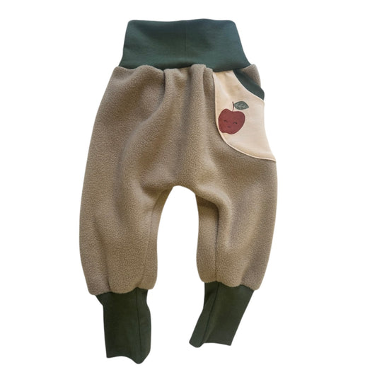 Fleecepumhose Apfel