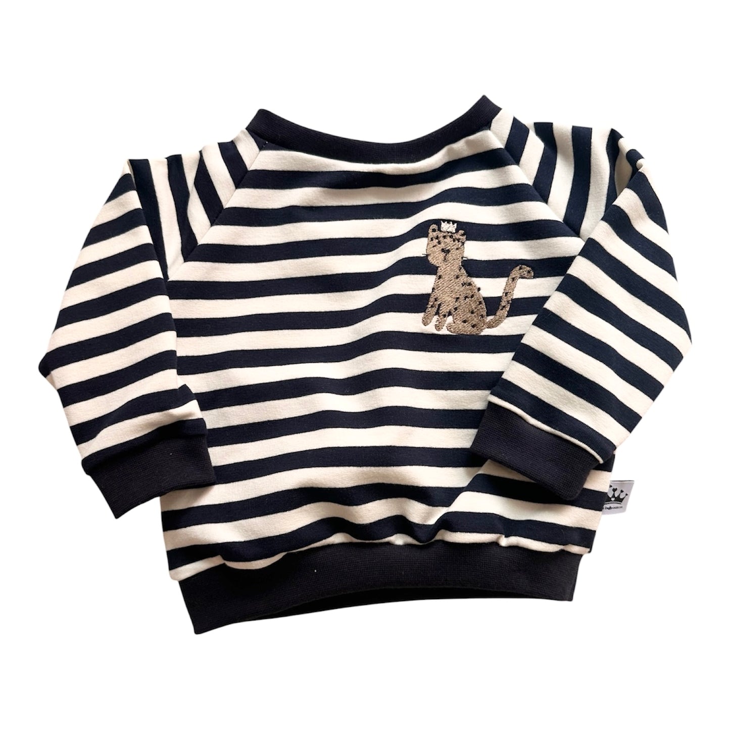 Pullover Leopard Streifen