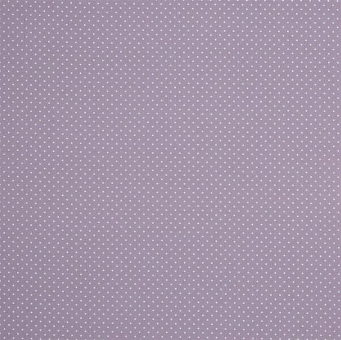 Baumwollpopeline Punkte Lila (2mm) 0,5m
