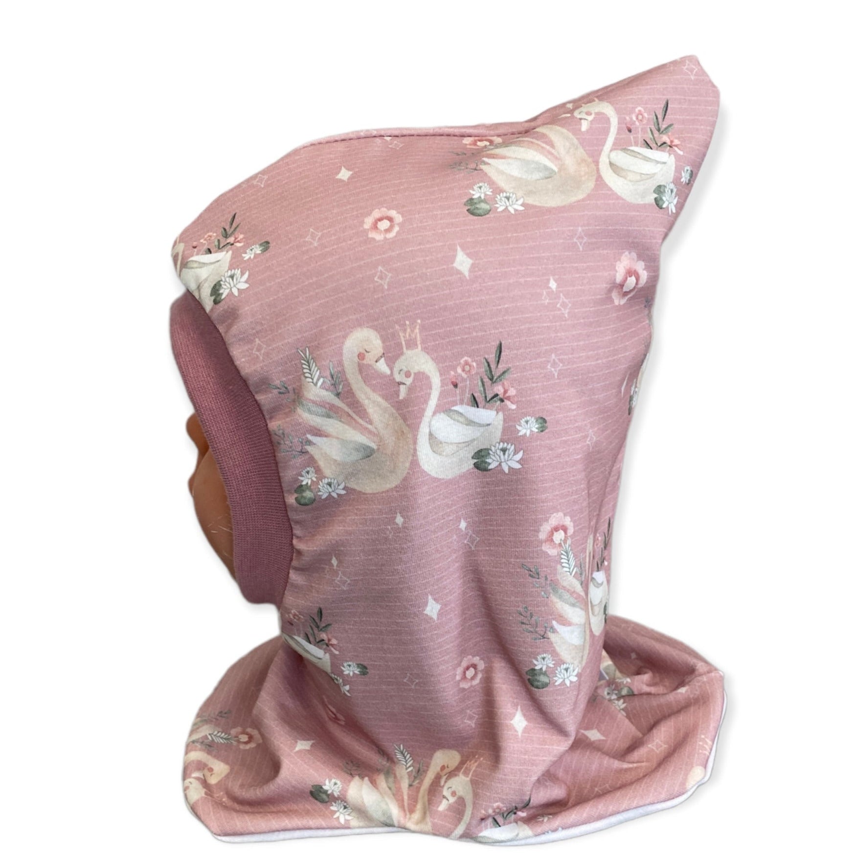 Kinder Schlupfmütze schwan