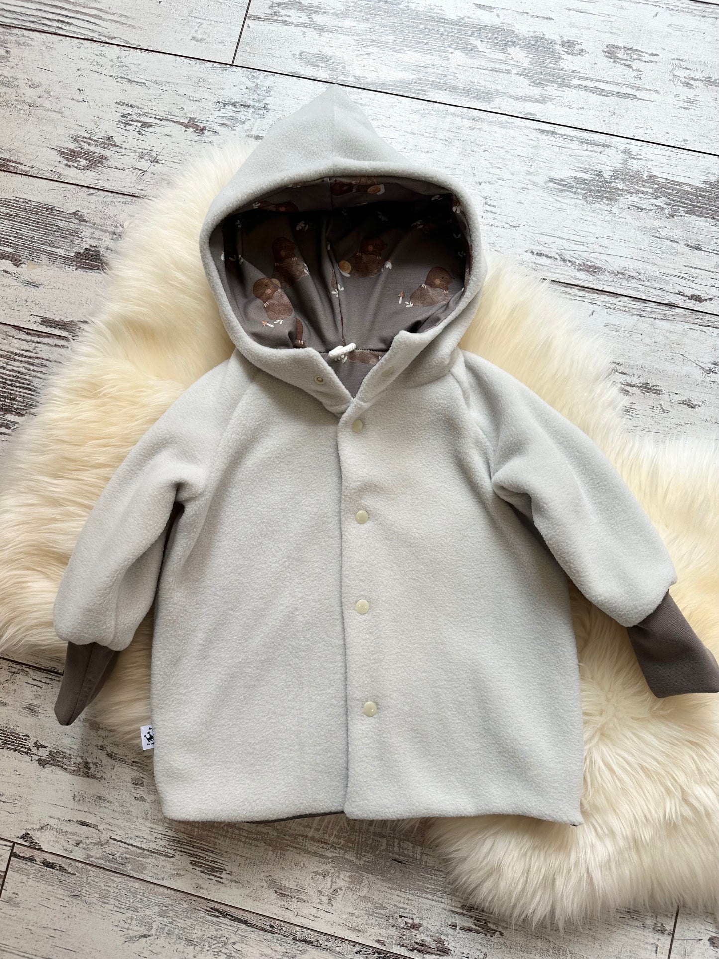 Fleecejacke Maulwurf