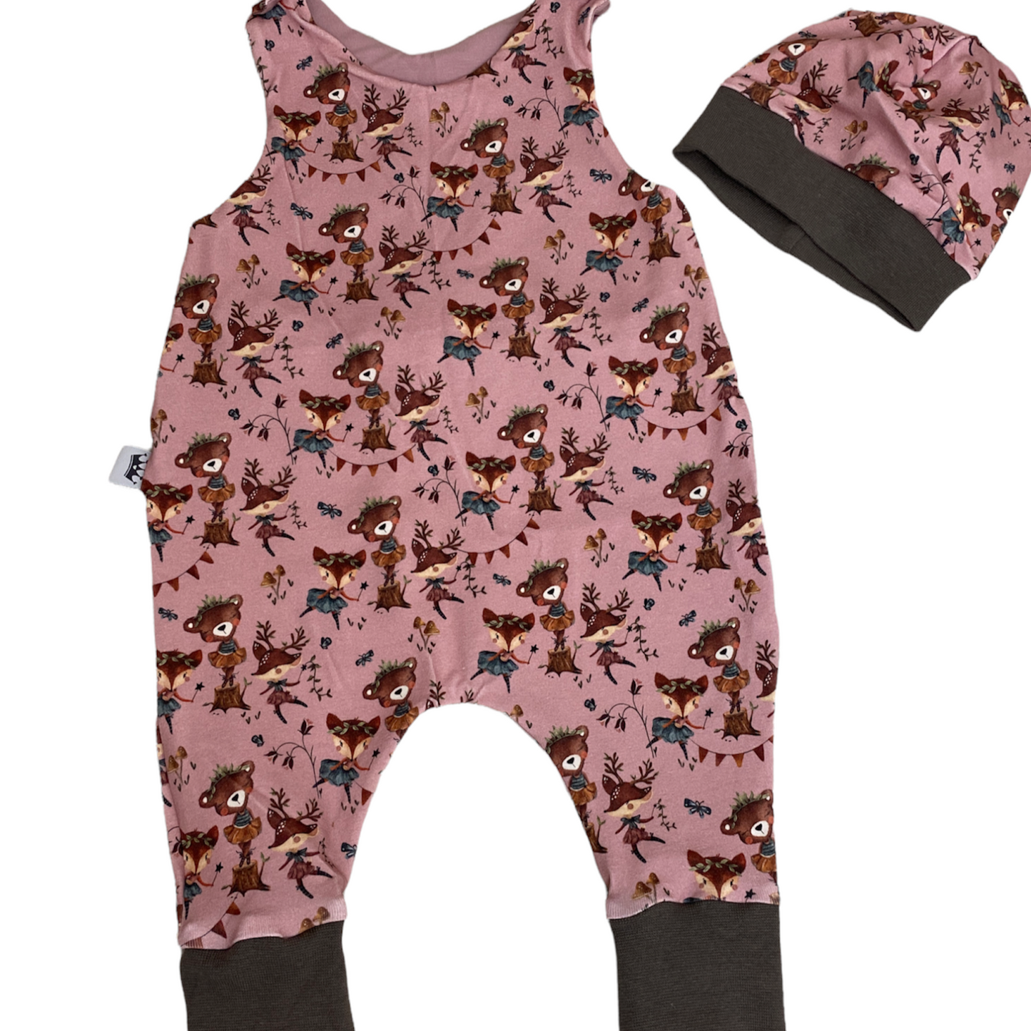 Baby Strampler mit mütze