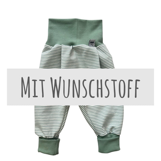 Pumphose mit Wunschstoff