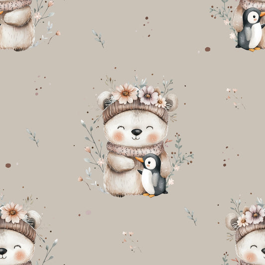 BIO Jersey Boho Eisbär   0.5m