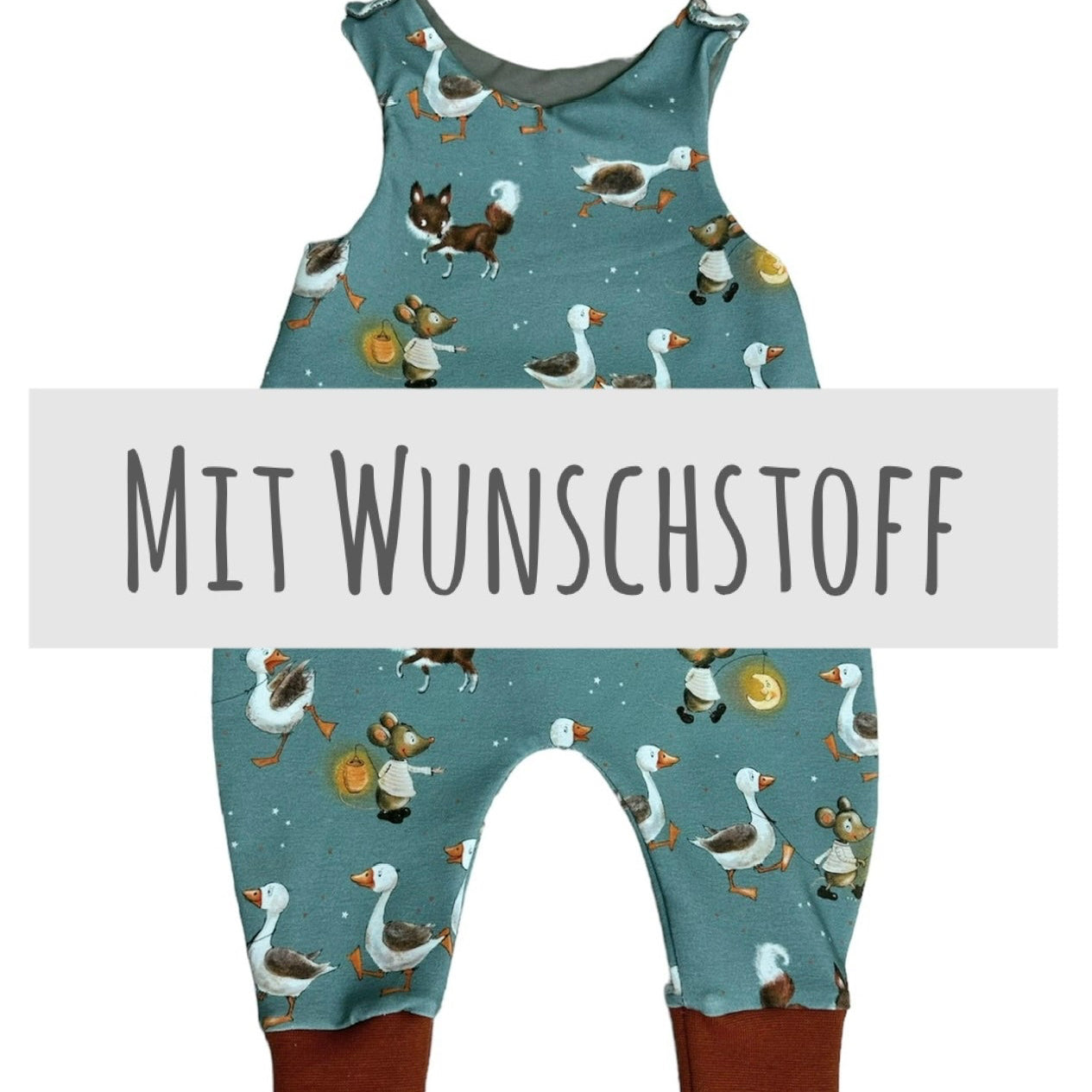 Strampler mit Wunschstoff