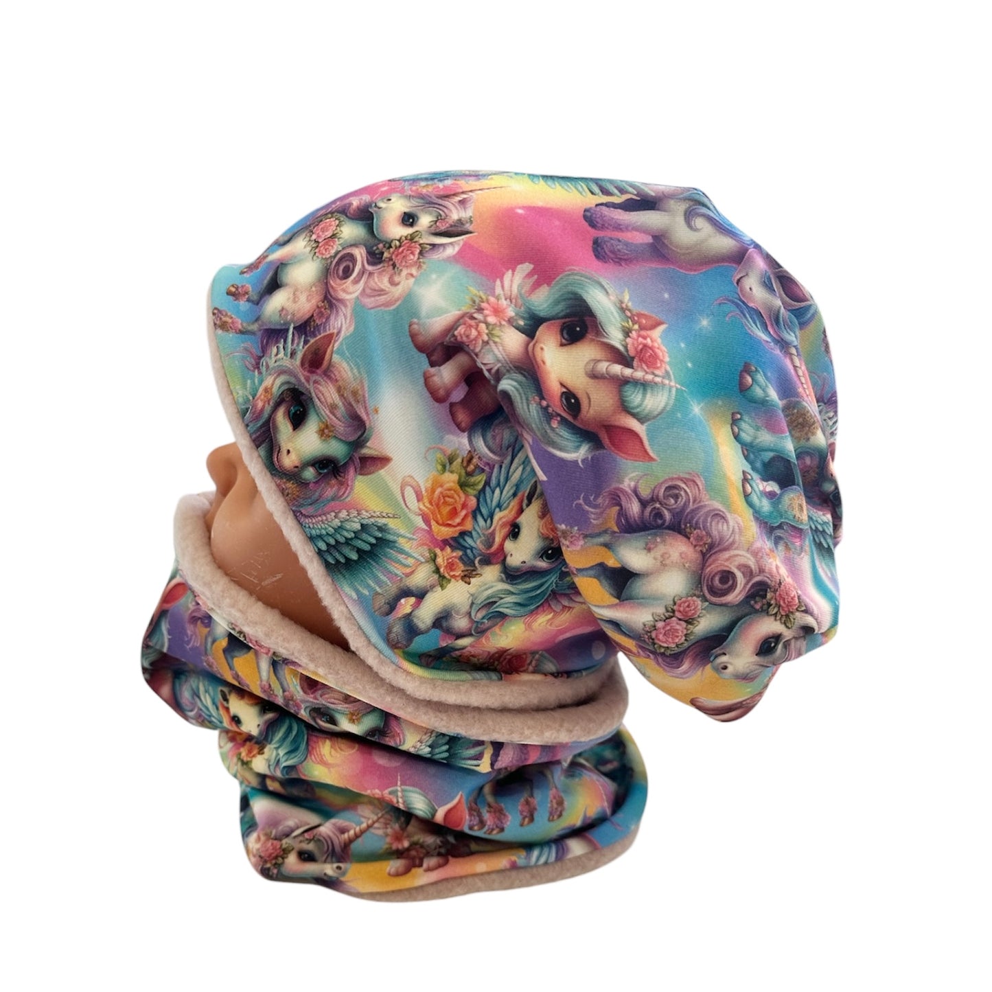 Beanie und Loop Unicorn