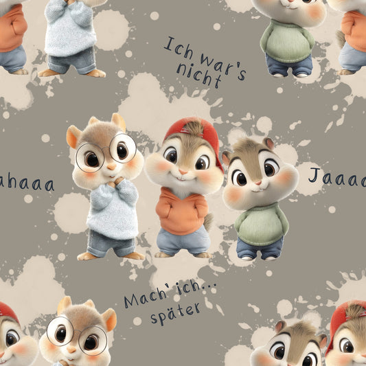 BIO Jersey Streifenhörnchen 0.5 m