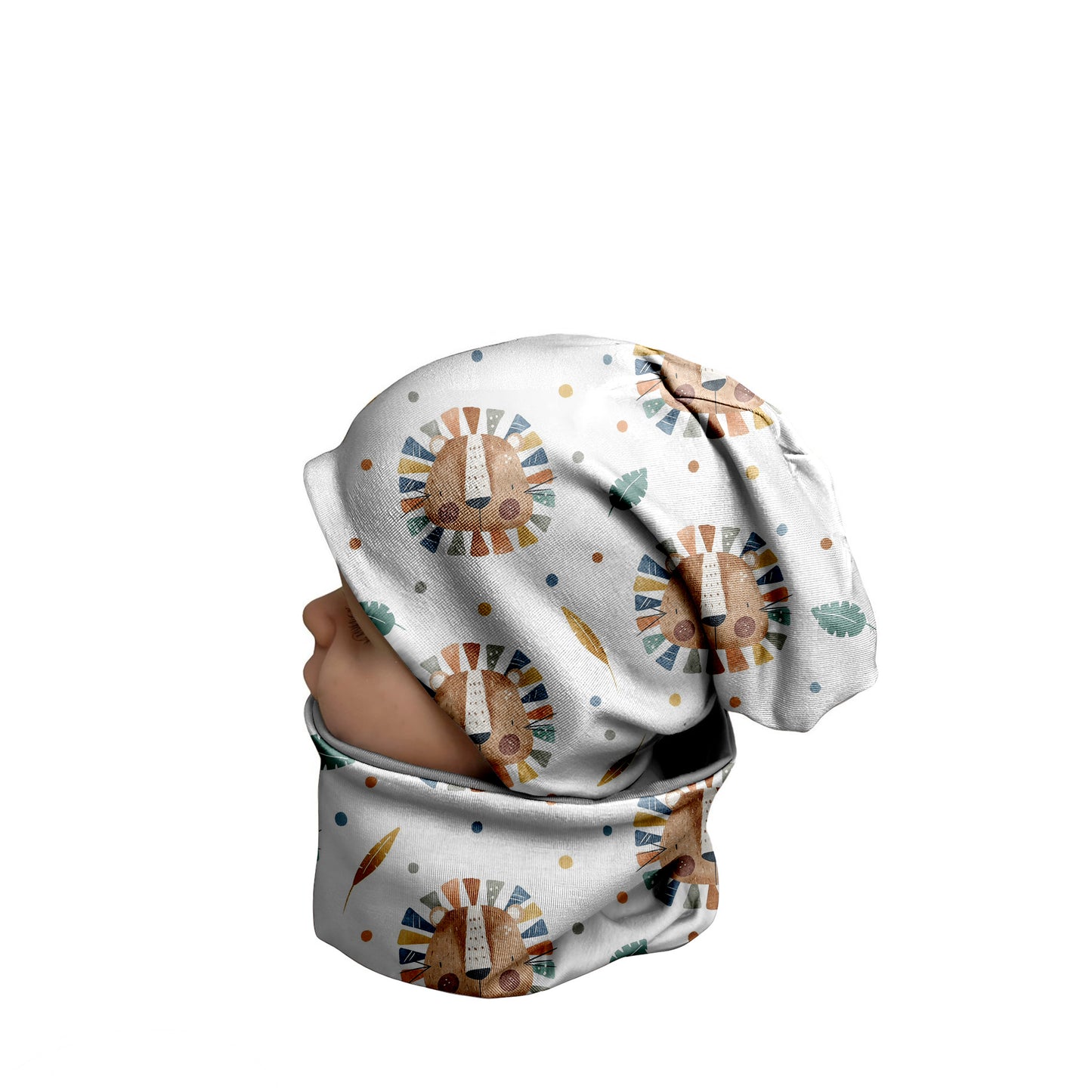 Beanie und Loop Happy Lion