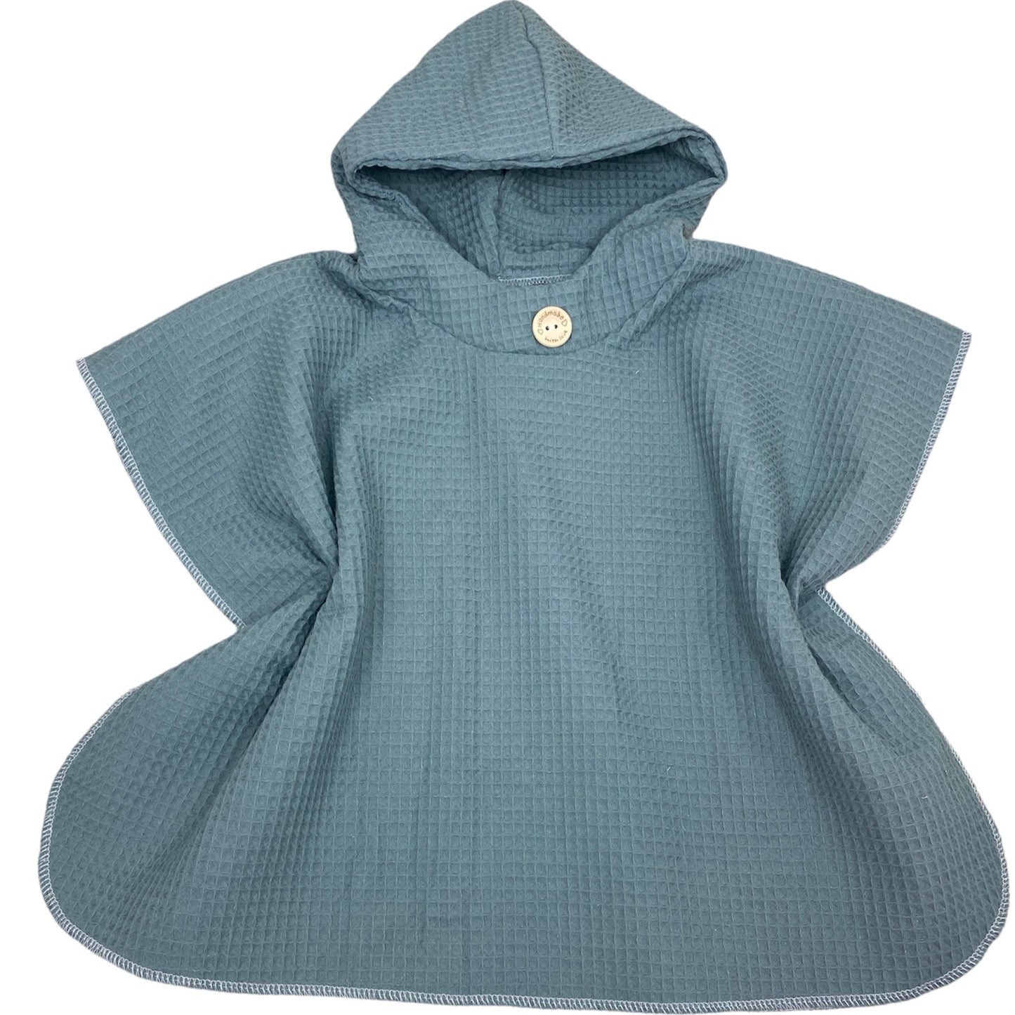 kinder badeponcho mint