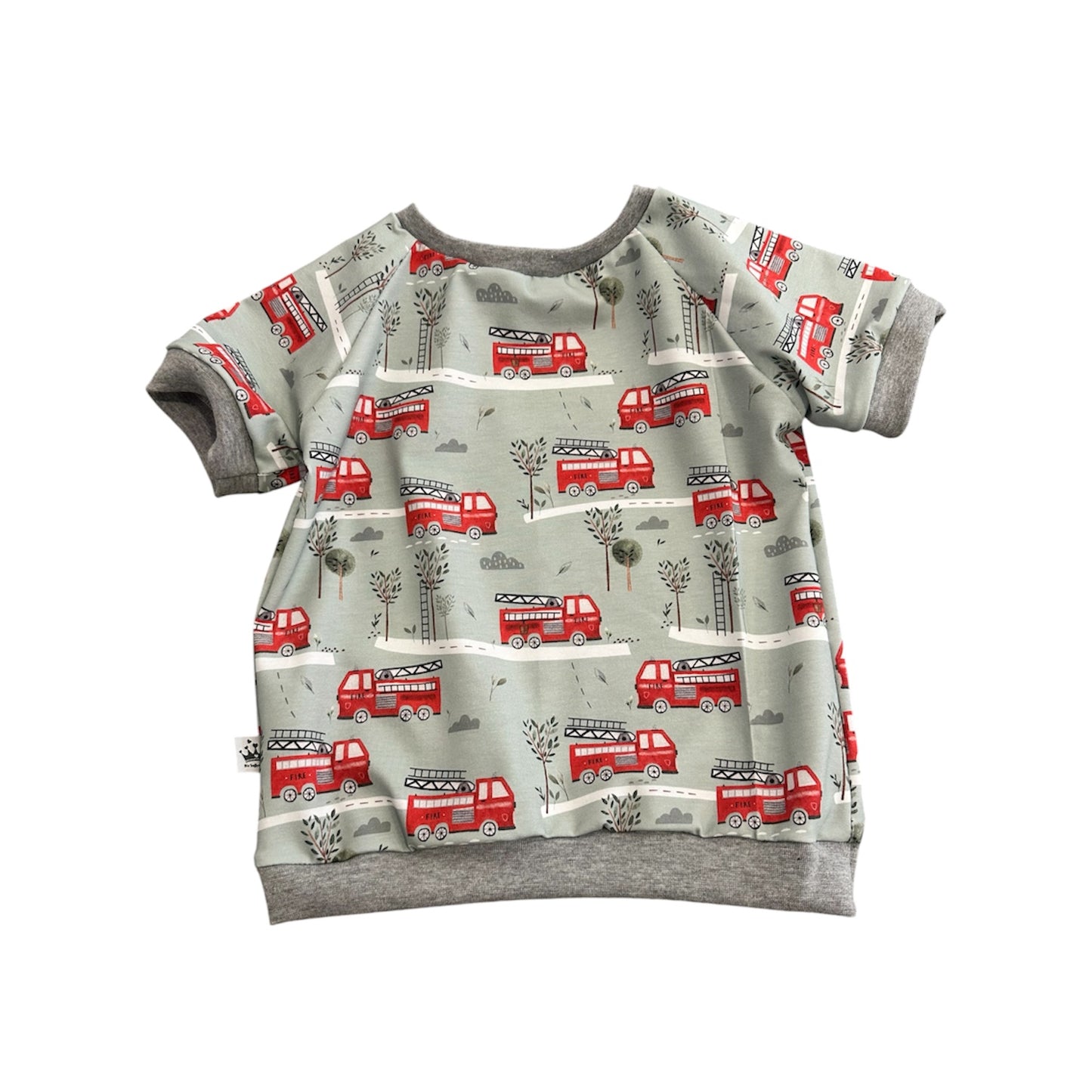 T- Shirt Feuerwehr mint