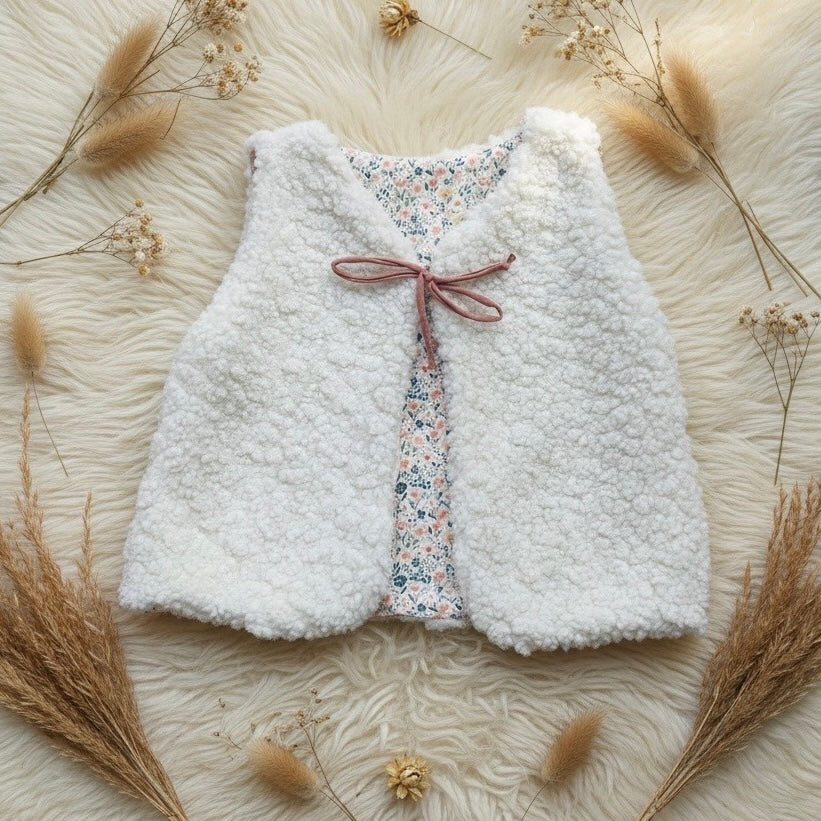 Teddyweste Mini Flower