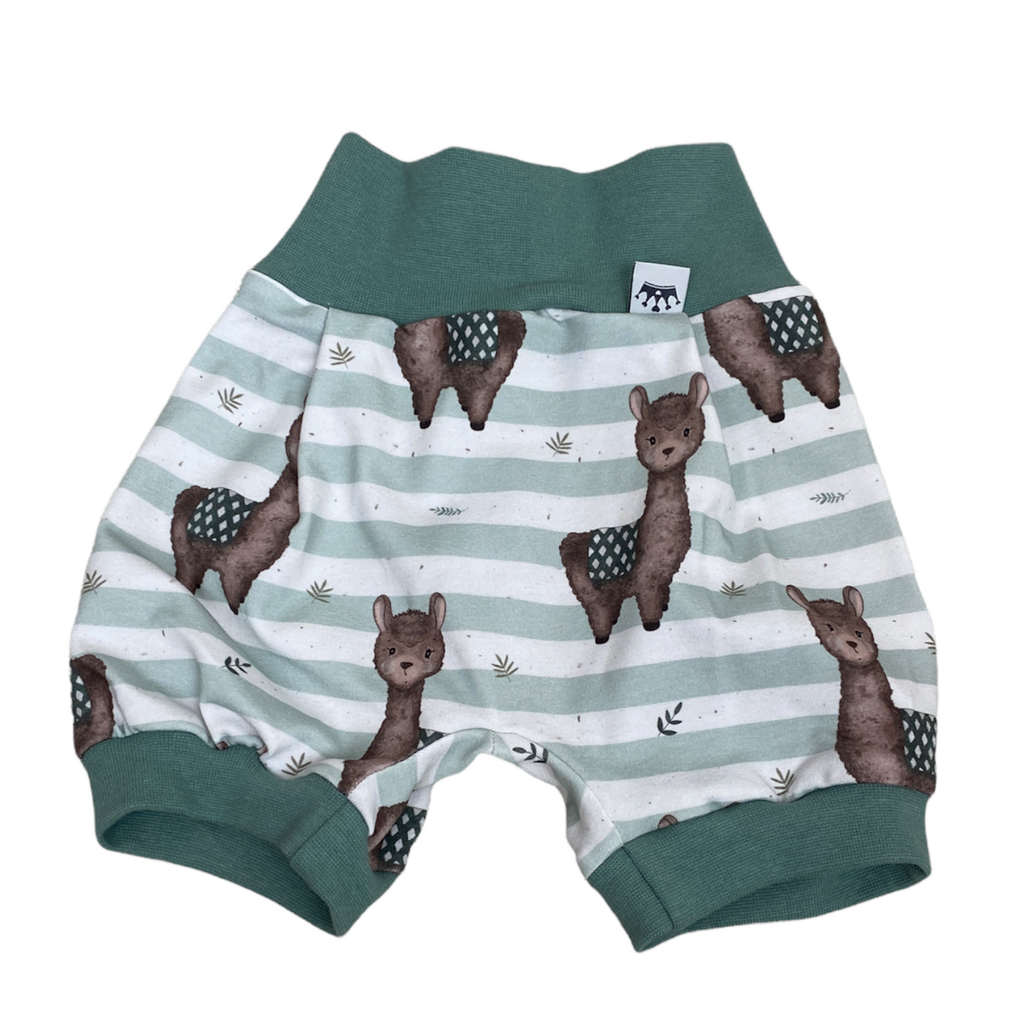 kurze Pumpshose lama mint