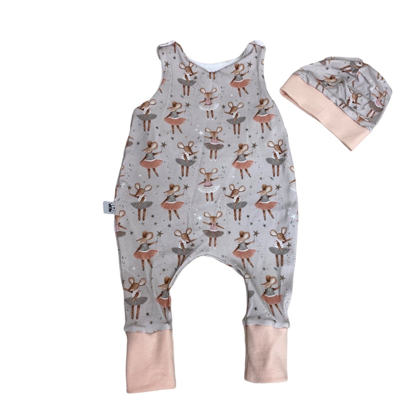 Baby Strampler mit mütze