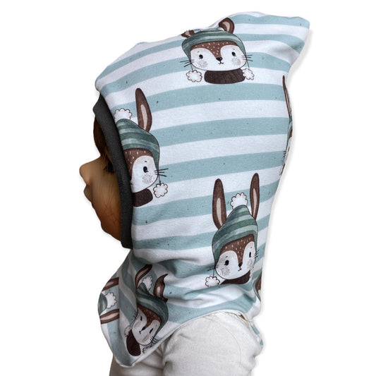 Kinder Schlupfmütze hase