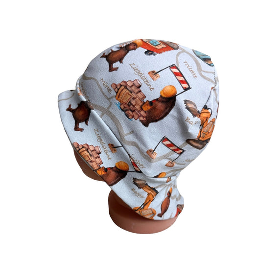 kinder Sonnenhut Baustelle