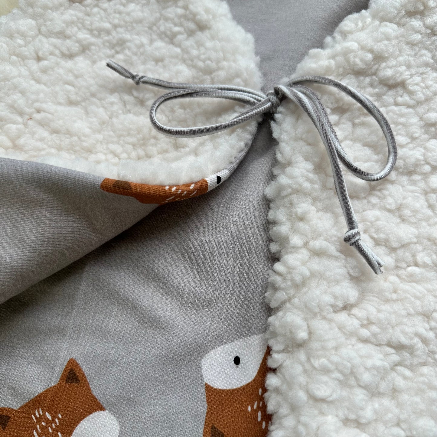 Teddyweste Fuchskopf