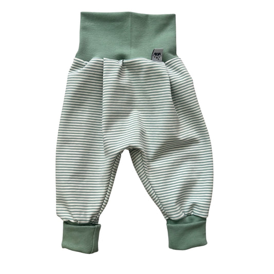Pumphose mint geringelt
