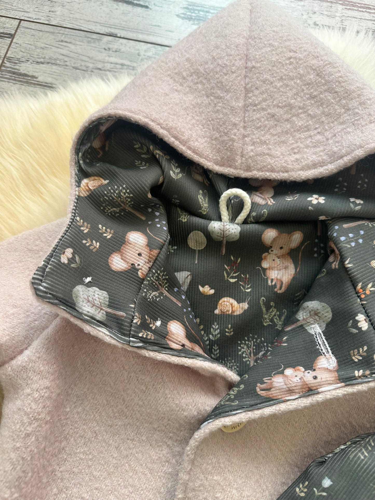 Walkoverall Creme/ Maus Forest