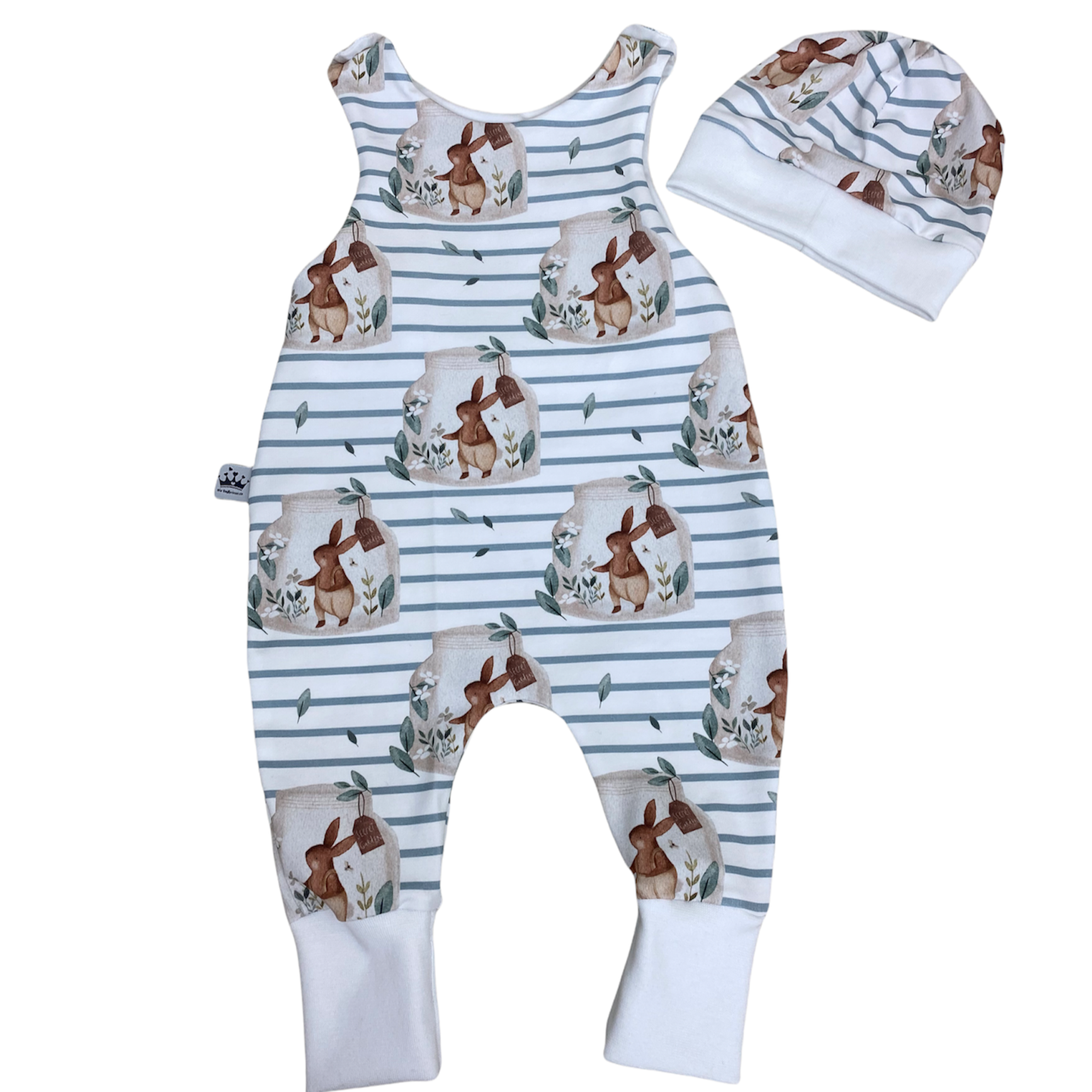 Baby Strampler mit mütze