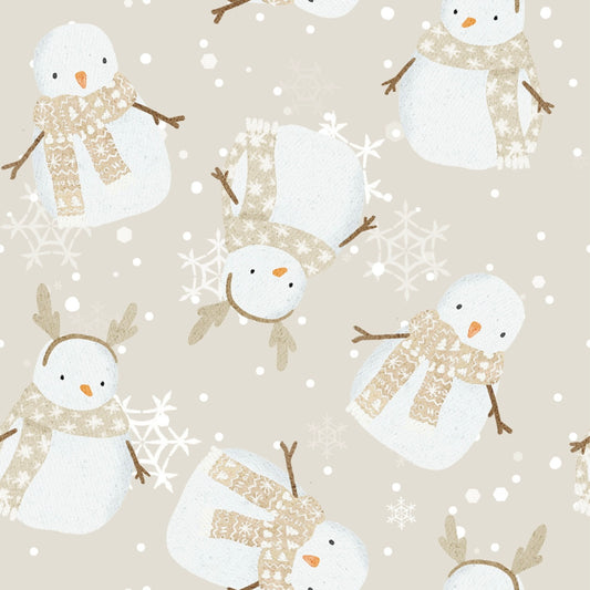 BIO Jersey Schneemann beige    0.5 m