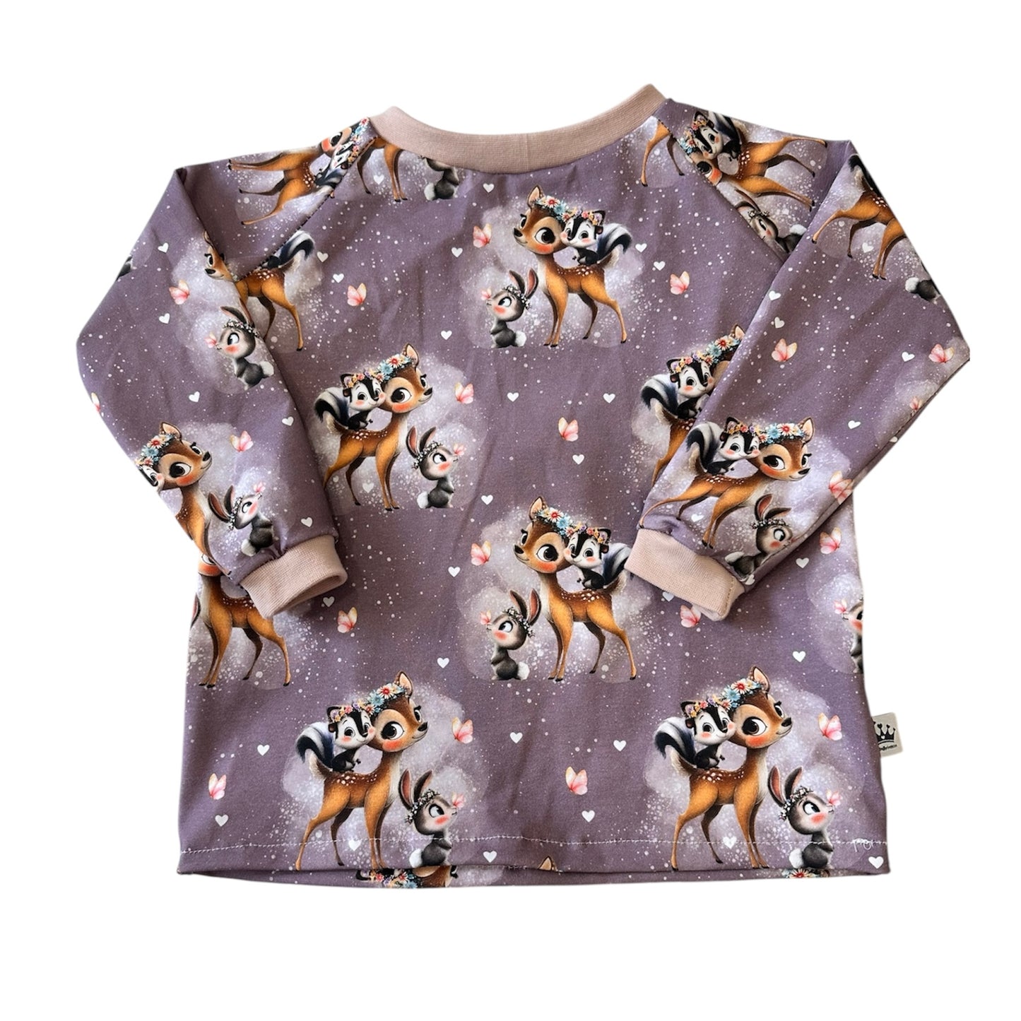 Pullover Rehfreunde lila