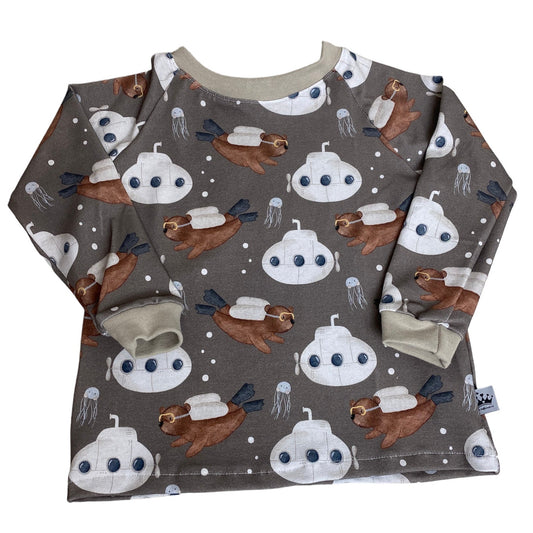 Kinder Pullover tauchen