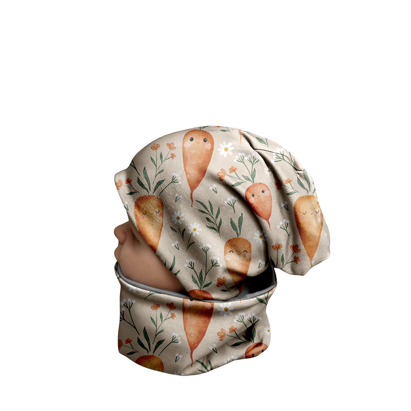 Beanie und Loop Möhrchen