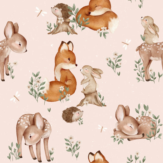 jersey Waldtiere rosa