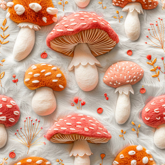 BIO Jersey Mushrooms 3d Optik 0.5m