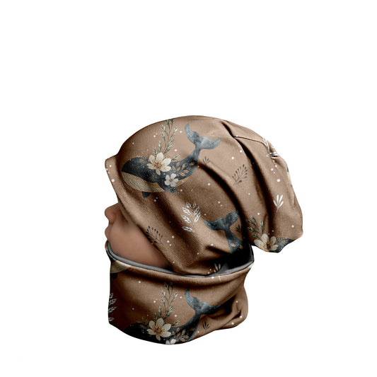 Beanie und Loop Boho Wal