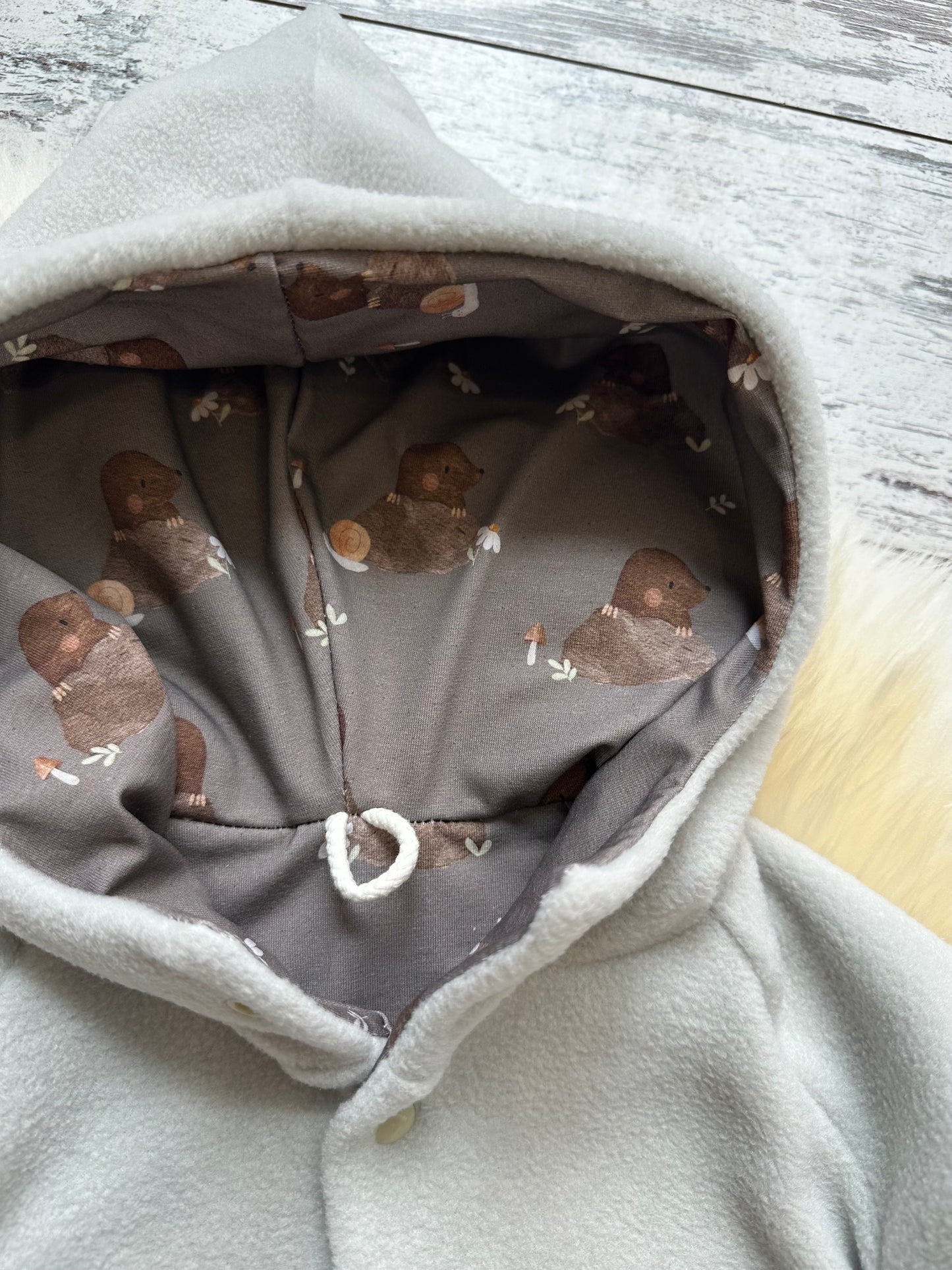 Fleecejacke Maulwurf