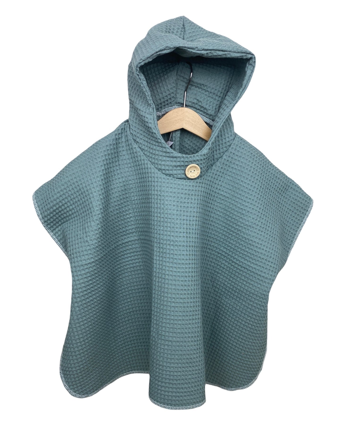 kinder badeponcho mint