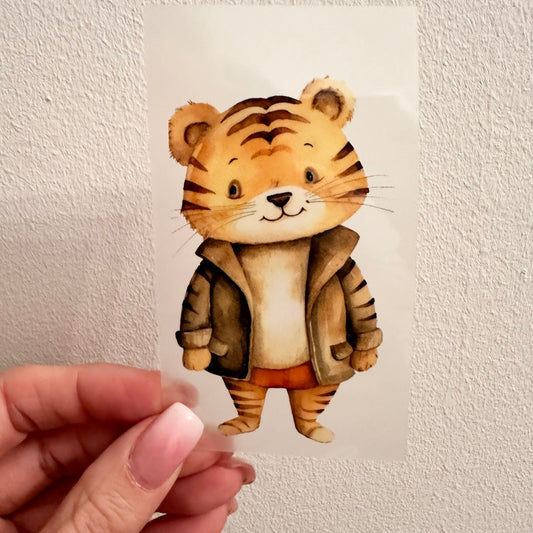 Bügelbild Tiger