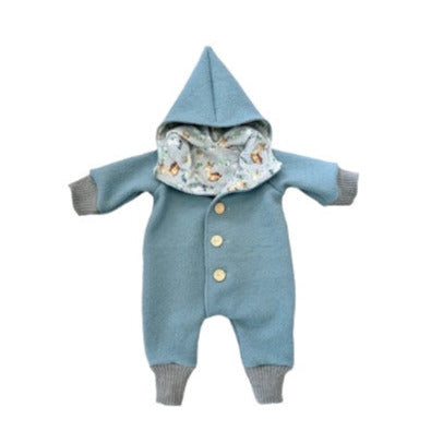 baby und kinder walkoveralls Waldtiere
