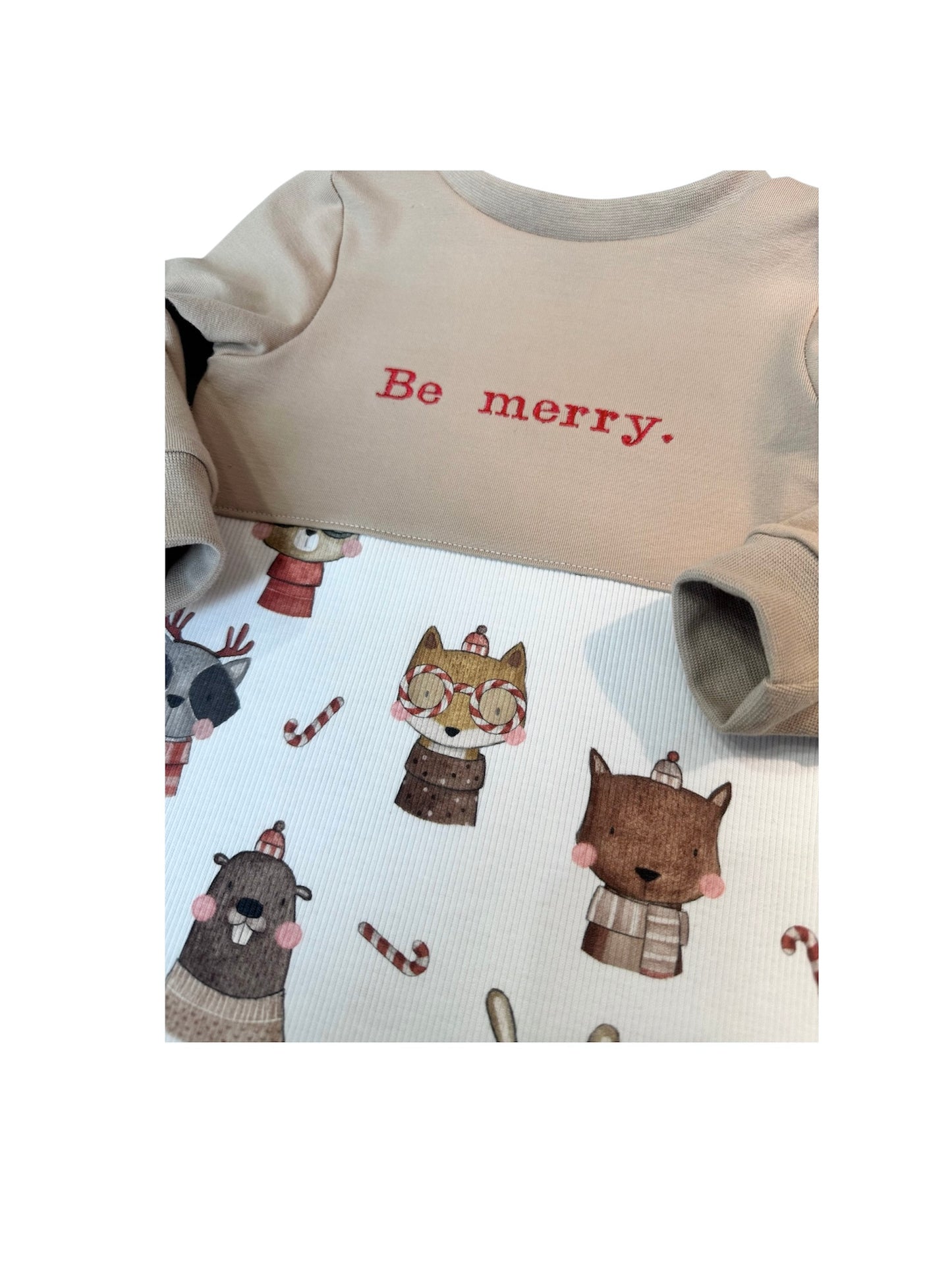 Xmas Kollektion Kleid langarm Be merry