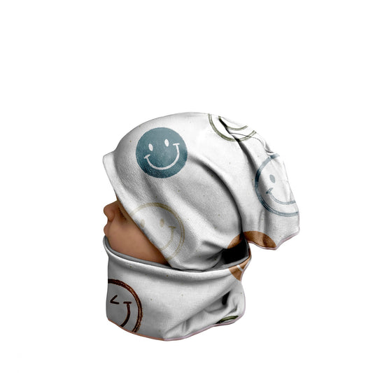 mützen set kinder smiley