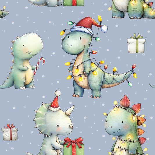 BIO Jersey Christmas Dino   0.5 m