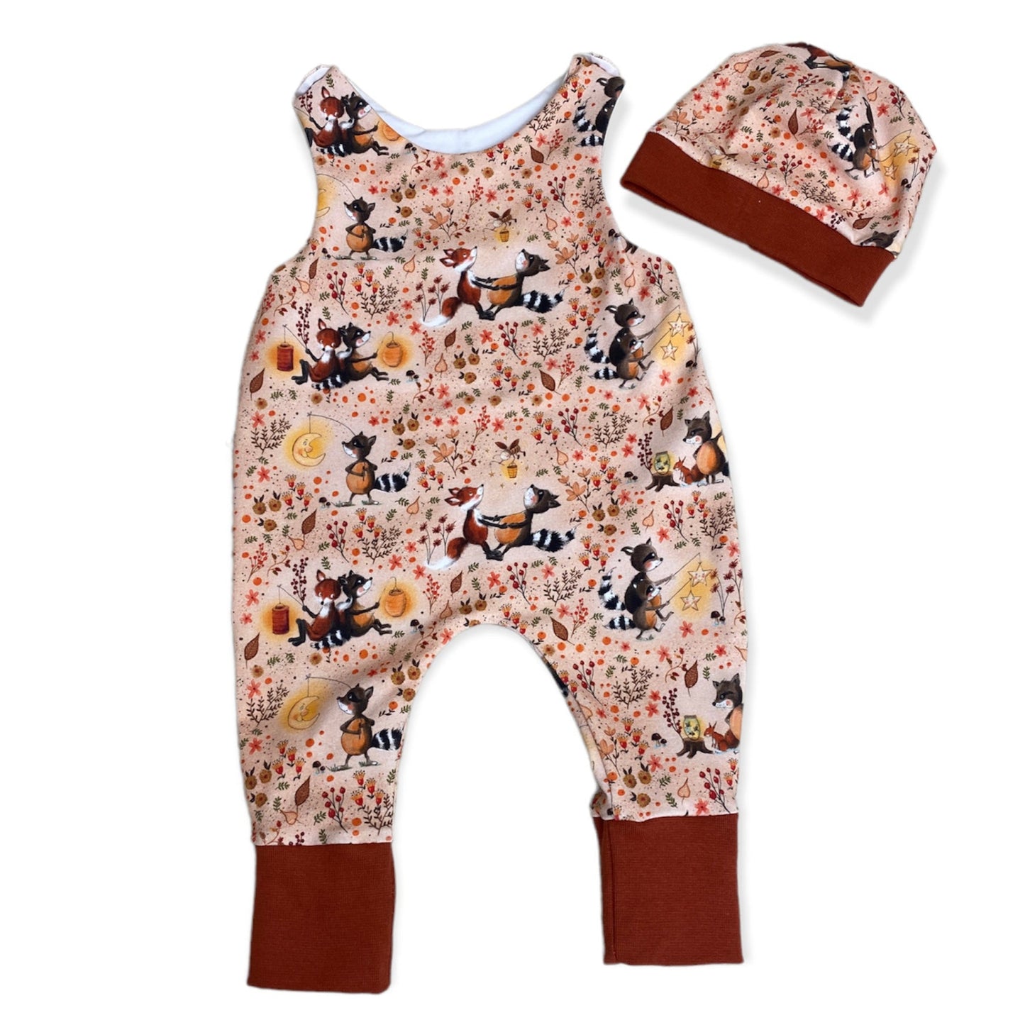 Lantern Festival Flower Romper