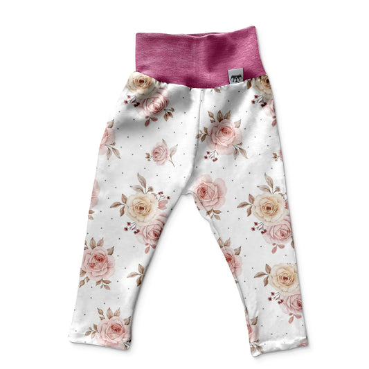 Leggings mädchen rosen