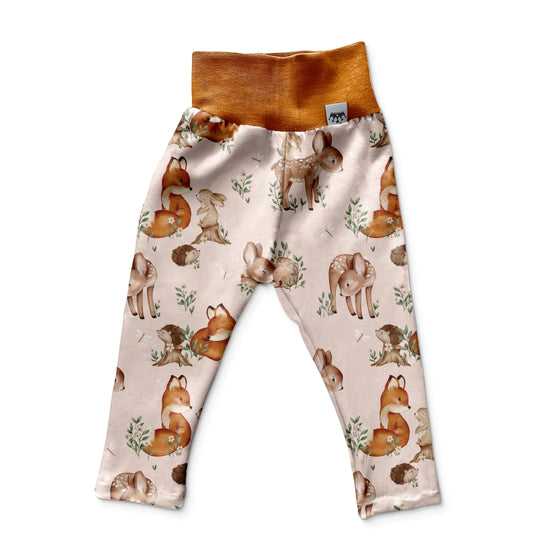 Leggings mädchen waldtiere