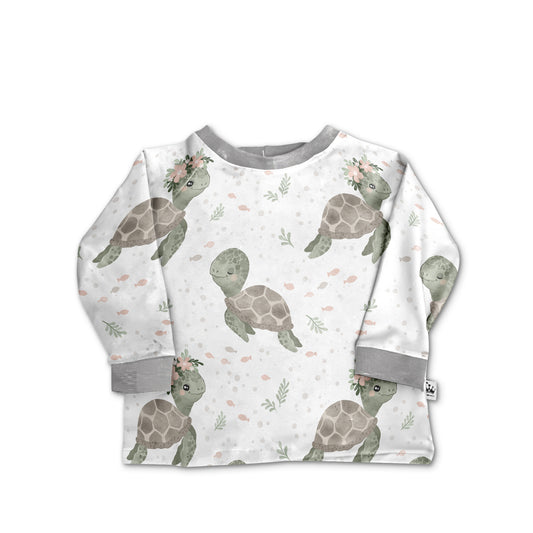 Kinder Pullover schildkröte