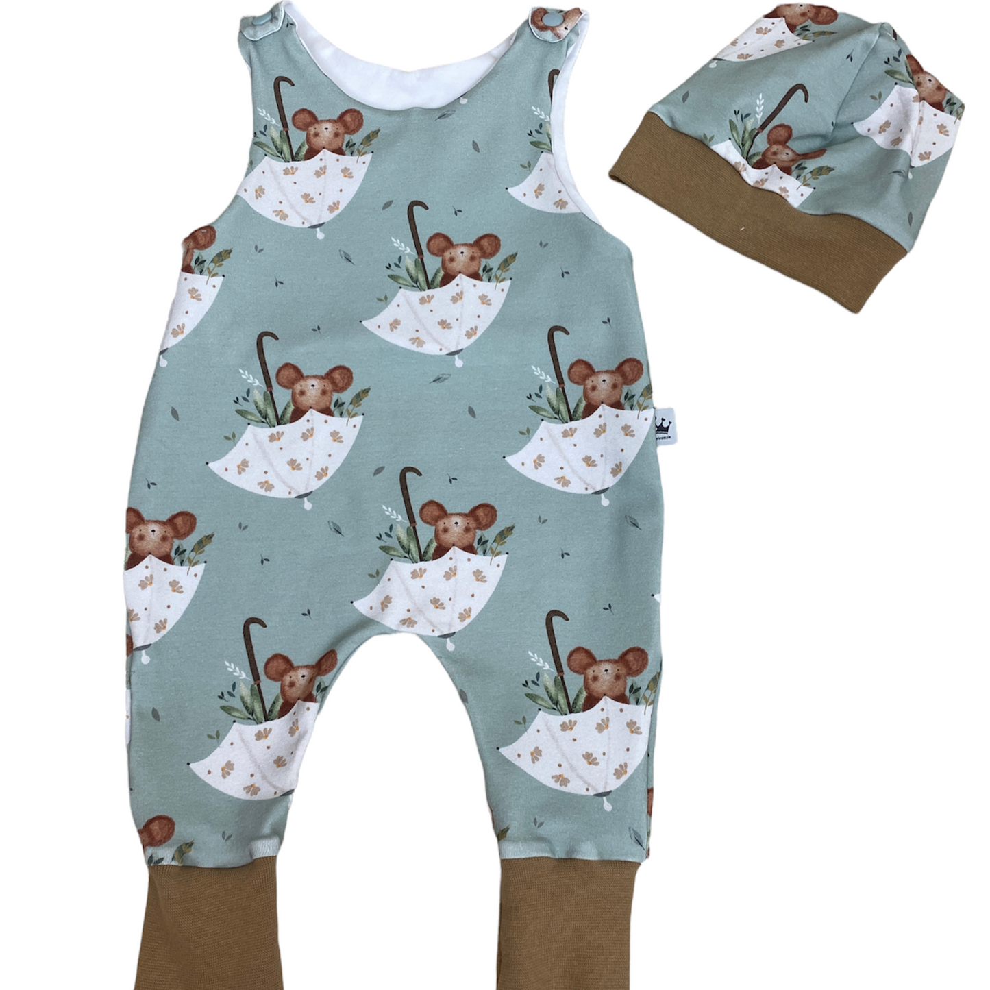 Baby Strampler mit mütze